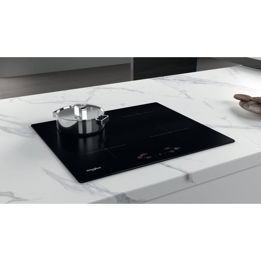 Whirlpool WS Q2160 NE Noir Intégré 59 cm Plaque avec zone à induction 4 zone(s)