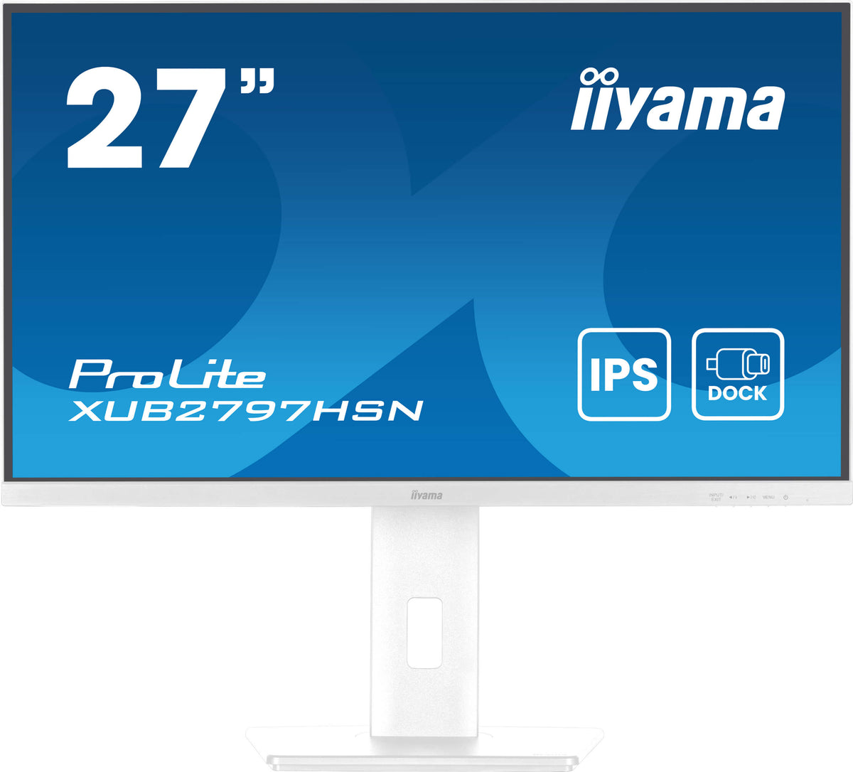 iiyama ProLite XUB2797HSN-W2 écran plat de PC 68,6 cm (27") 1920 x 1080 pixels Full HD LED Blanc
