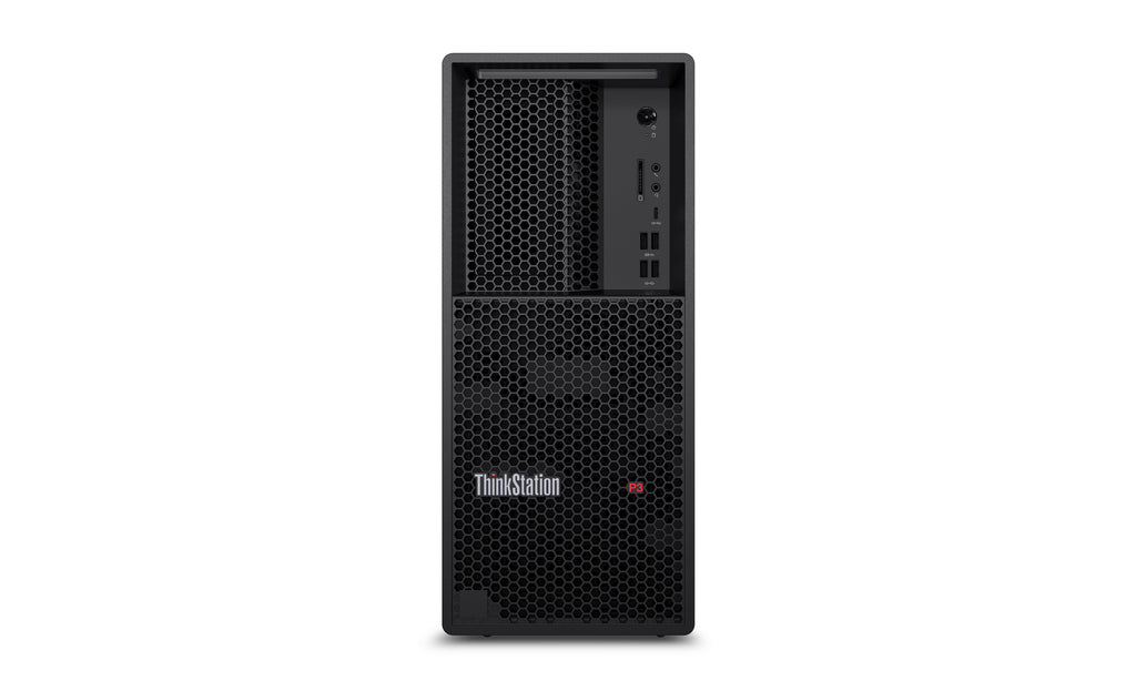 Lenovo ThinkStation P3 Tower Intel® Core™ i7 i7-14700 32 Go DDR5-SDRAM 512 Go SSD NVIDIA RTX A1000 Windows 11 Pro Station de travail Noir