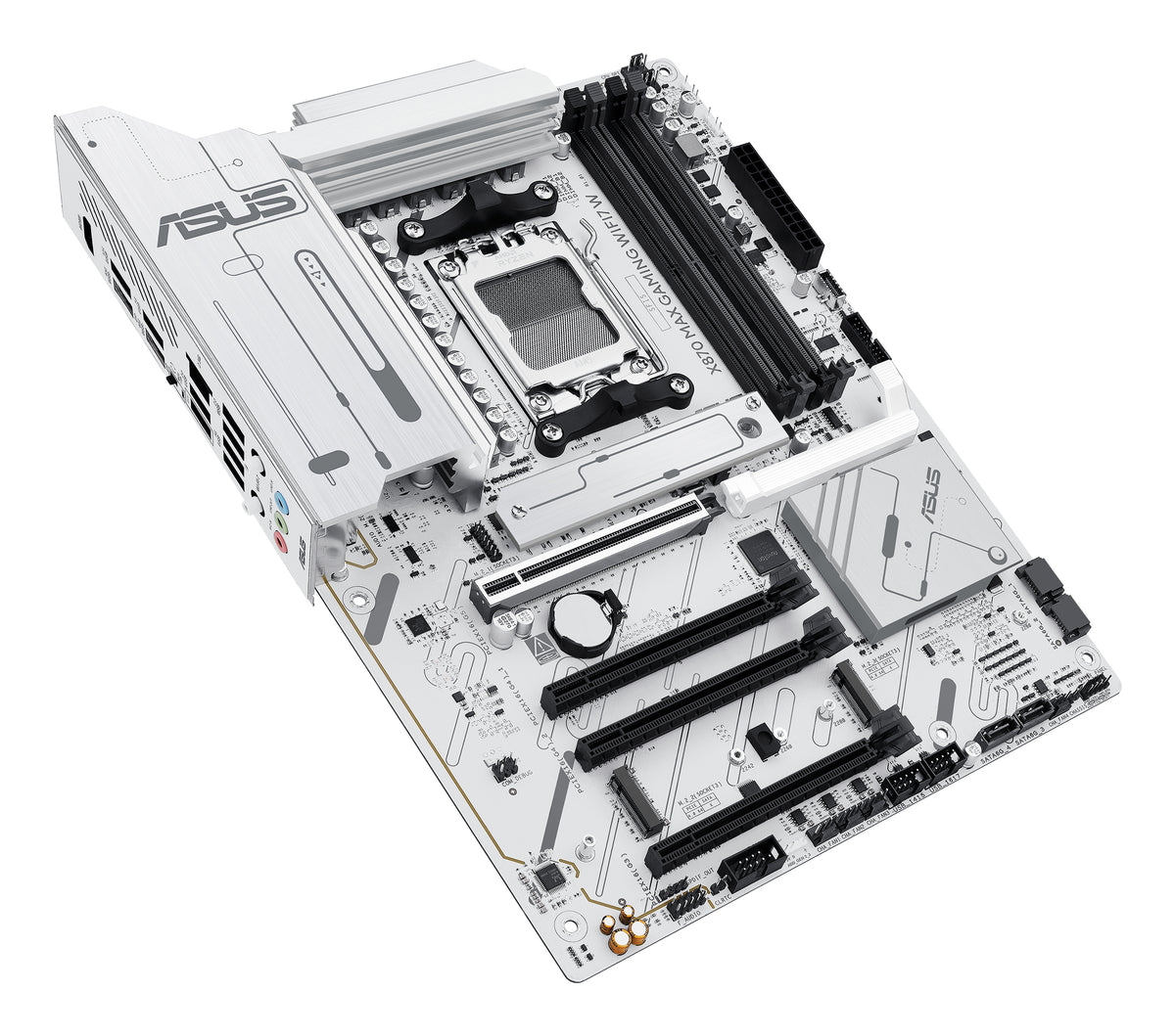 ASUS X870 MAX GAMING WIFI7 W AMD X870 Emplacement AM5 ATX