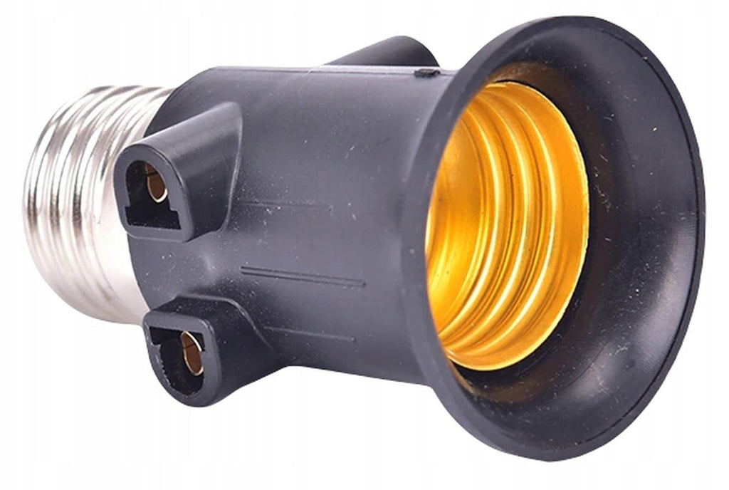 4x ROZGAŁĘŹNIK PRZEDŁUŻACZ ADAPTER OPRAWKA REMONTOWA ŻARÓWKI ZŁODZIEJKA E27