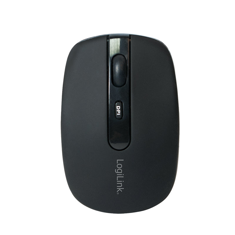 LogiLink ID0078A souris Bureau Ambidextre Bluetooth Optique 1600 DPI
