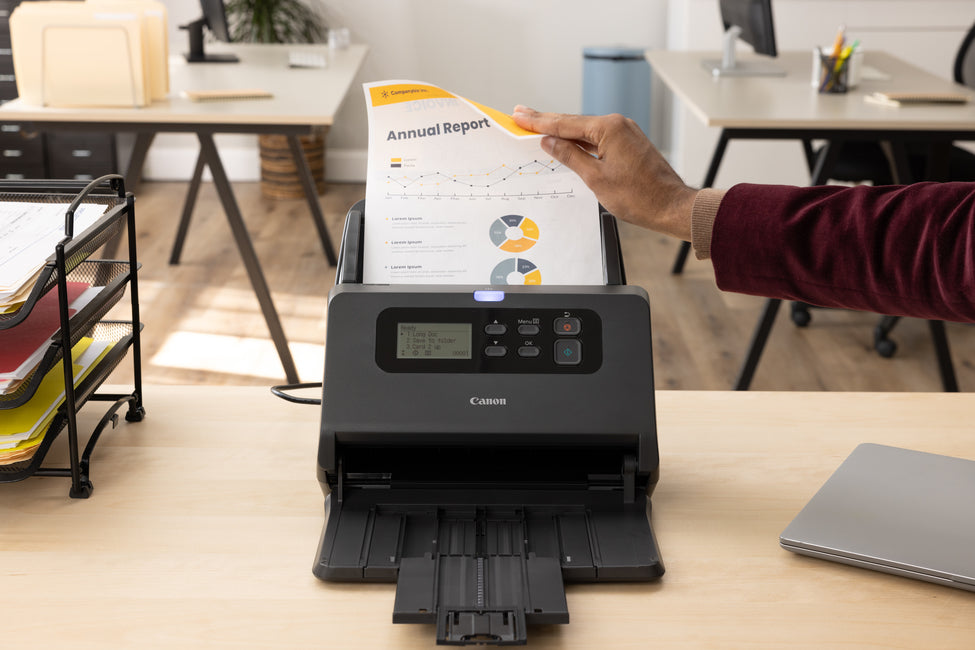 Canon imageFORMULA DR-M260 Alimentation feuille à feuille de scanner 600 x 600 DPI A4 Noir