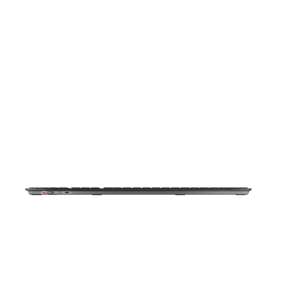 Cherry DW 9500 Slim Ensemble Clavier et Souris Sans Fil RF et Bluetooth, QWERTY Espagnol, Noir et Gris