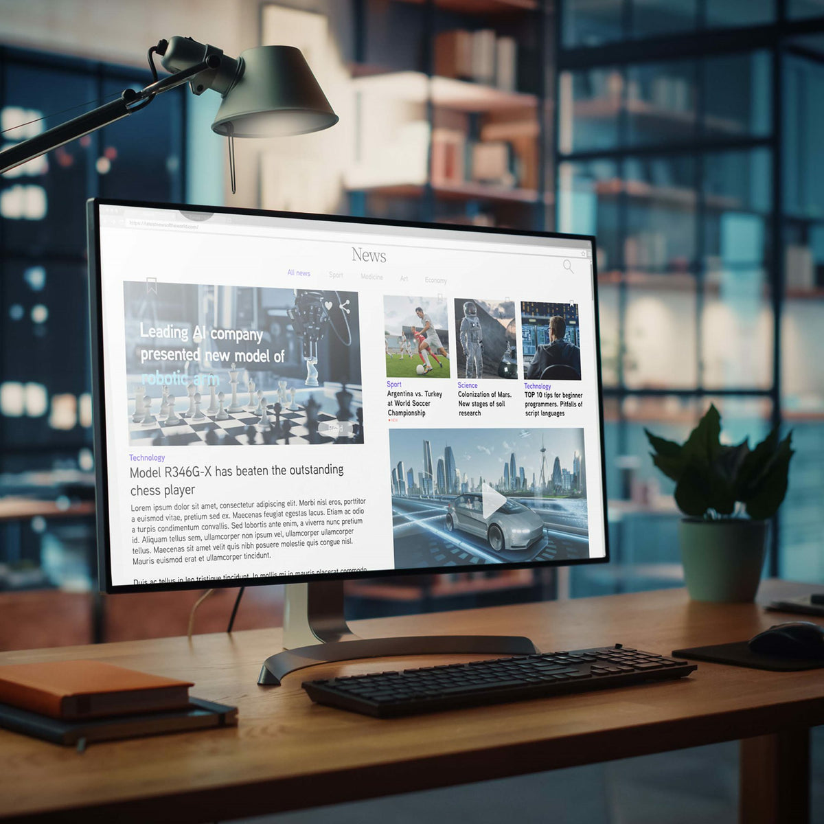 StarTech.com Filtre Anti-lumière Bleue 24 Pouces 16:10 pour Moniteur d'Ordinateur, Conforme TAA
