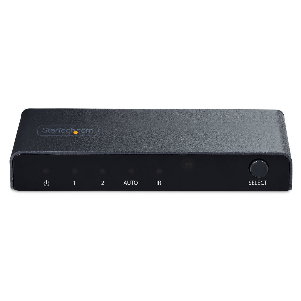 StarTech.com Switch HDMI 8K 2 Ports HDMI 2.1 4K 120Hz HDR10+ 8K 60Hz UHD 2 Entrées 1 Sortie avec Télécommande