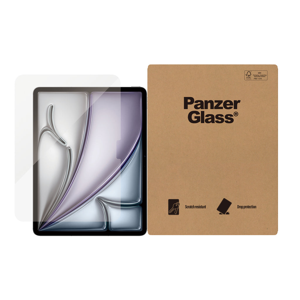 PanzerGlass ® Screen Protector iPad Air 11'' (2024-2026) | iPad 11'' (2025) | iPad 10.9'' (2022) | Ultra-Wide Fit | Bulk Protection d'écran transparent Apple 50 pièce(s)