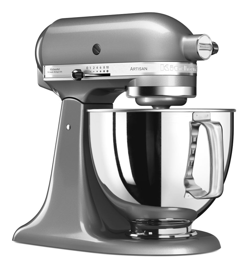 KitchenAid 5KSM125ECU Robot mixer 300 W Argent