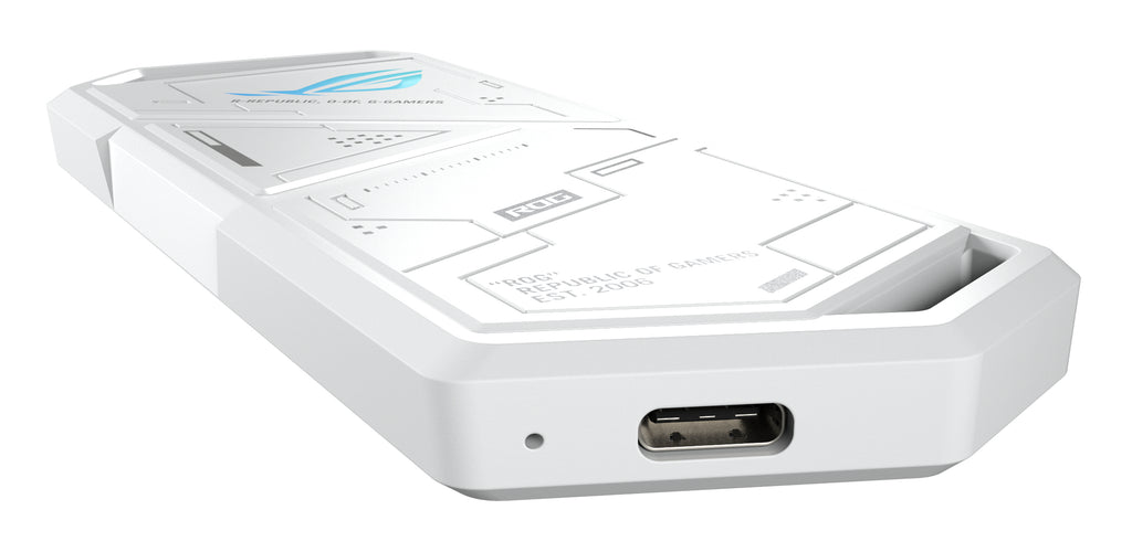 ASUS ROG Strix Arion White Edition Enceinte ssd Blanc M.2
