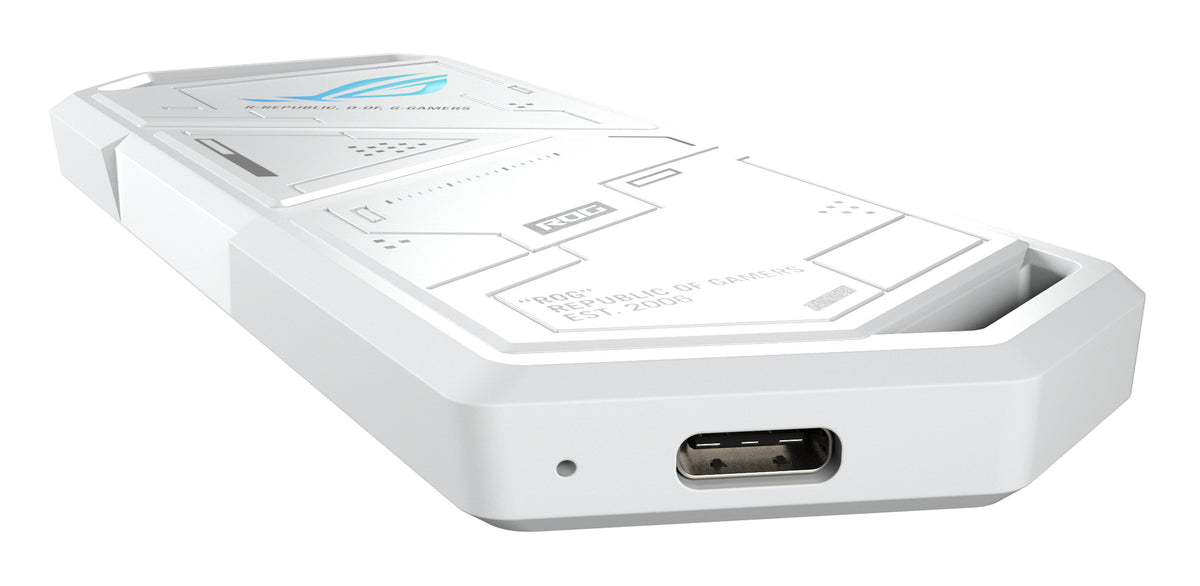 ASUS ROG Strix Arion White Edition Enceinte ssd Blanc M.2