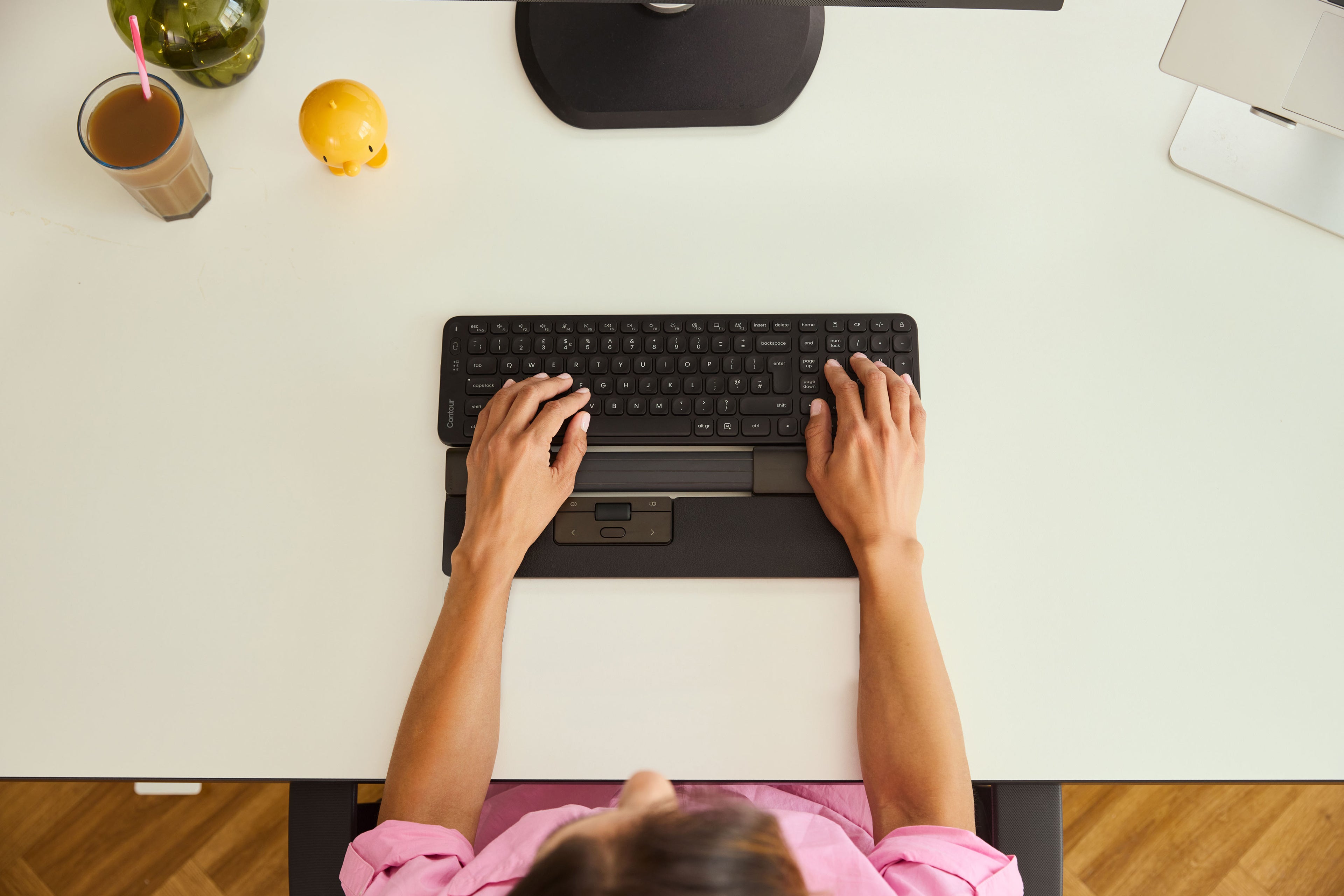 Contour Design SliderMouse Pro Slim Repose-poignet en cuir végan Sans fil