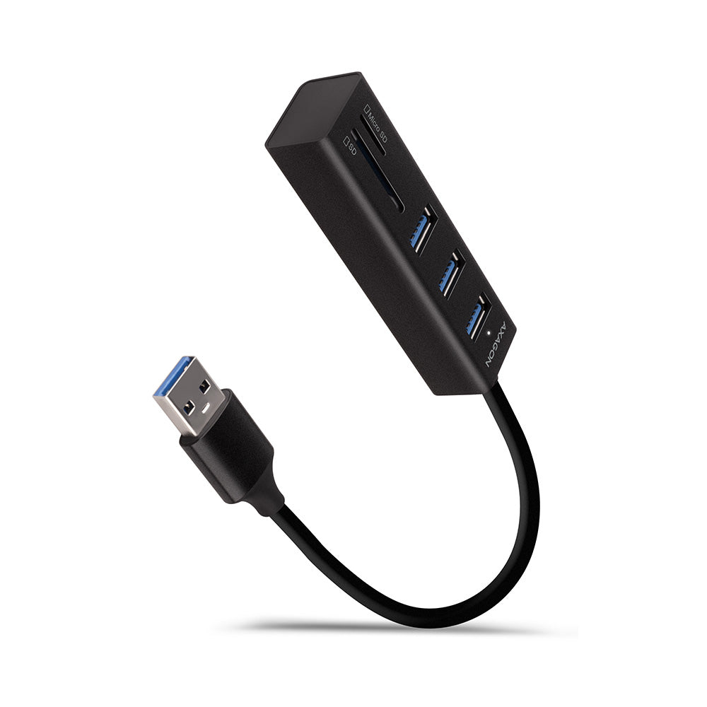 Axagon HMA-CR3A station d'accueil Avec fil USB 3.2 Gen 1 (3.1 Gen 1) Type-A Noir