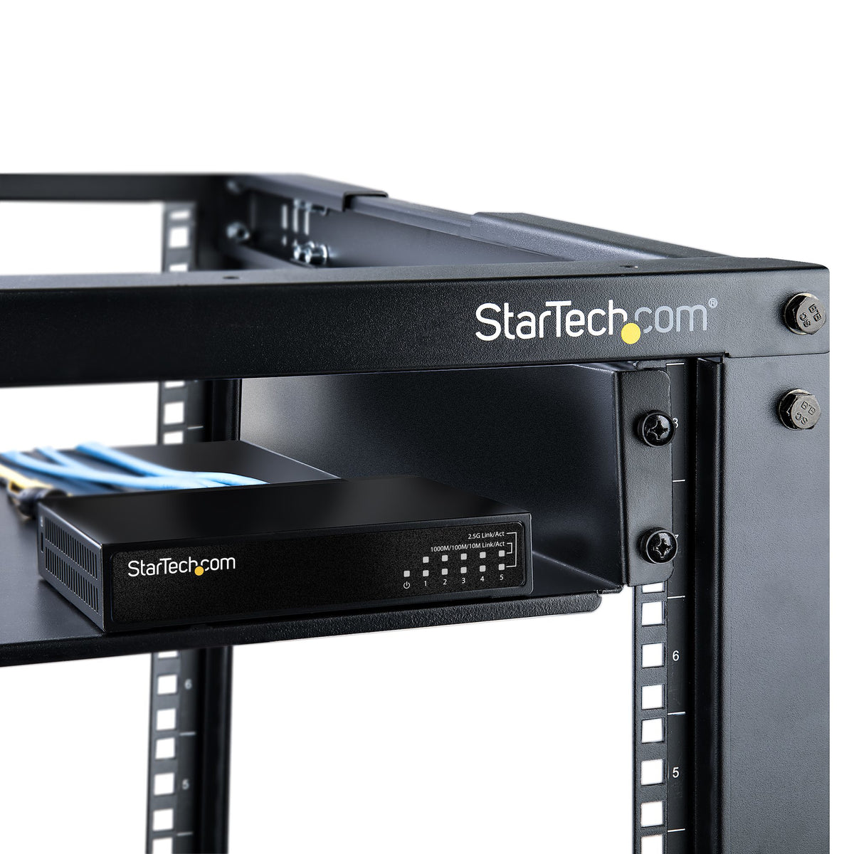 StarTech.com Commutateur Ethernet 2.5G Non Géré 5 Ports Multi-Gigabit Rail DIN et Montage Mural