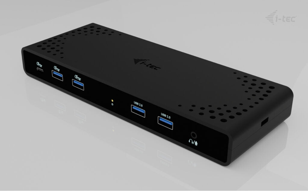 i-tec Station d'accueil Universelle Dual 4K avec Power Delivery 85W