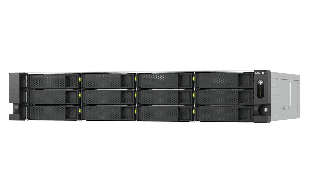 QNAP TS-H1465U-RP Serveur de stockage Rack (2 U) 8 Go DDR5 0 To QNAP QTS Noir