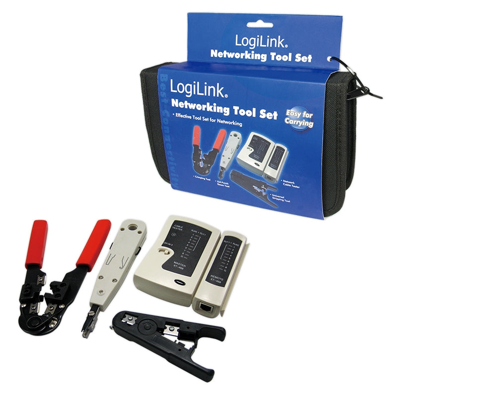 LogiLink WZ0012 Kit d'outils de préparation de câble
