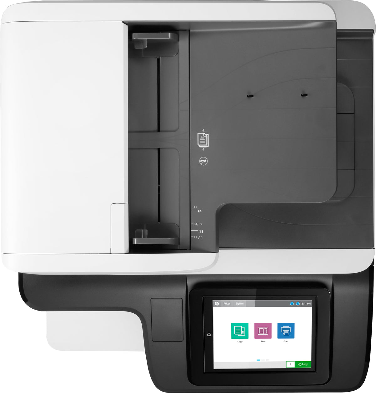 HP Color LaserJet Enterprise Imprimante multifonction M776dn - vue 4