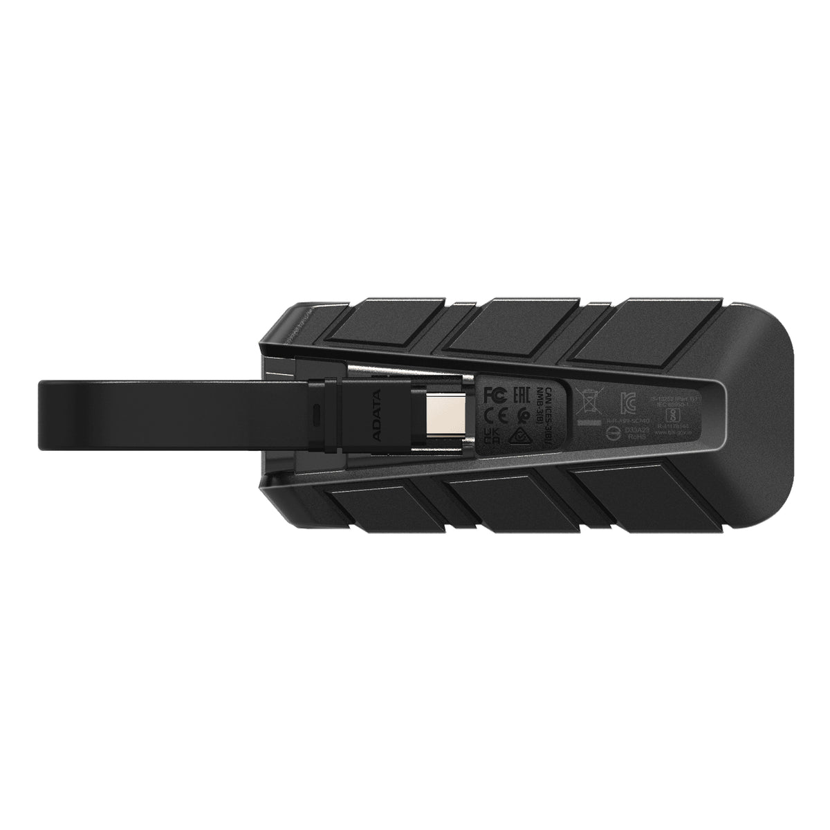 ADATA Externe SSD SC740 2TB Plug&Go blue 1050/1000 MIL.STD 2 To USB Type-C 3.2 Gen 2 (3.1 Gen 2) Noir, Bleu