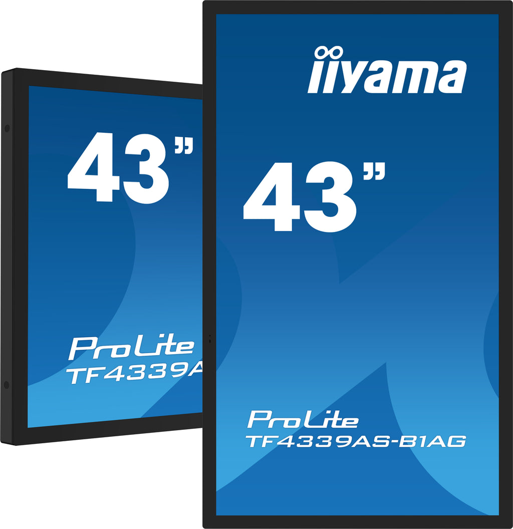 iiyama TF4339AS-B1AG Écran Tactile 108 cm (42.5") 4K Ultra HD LED Noir