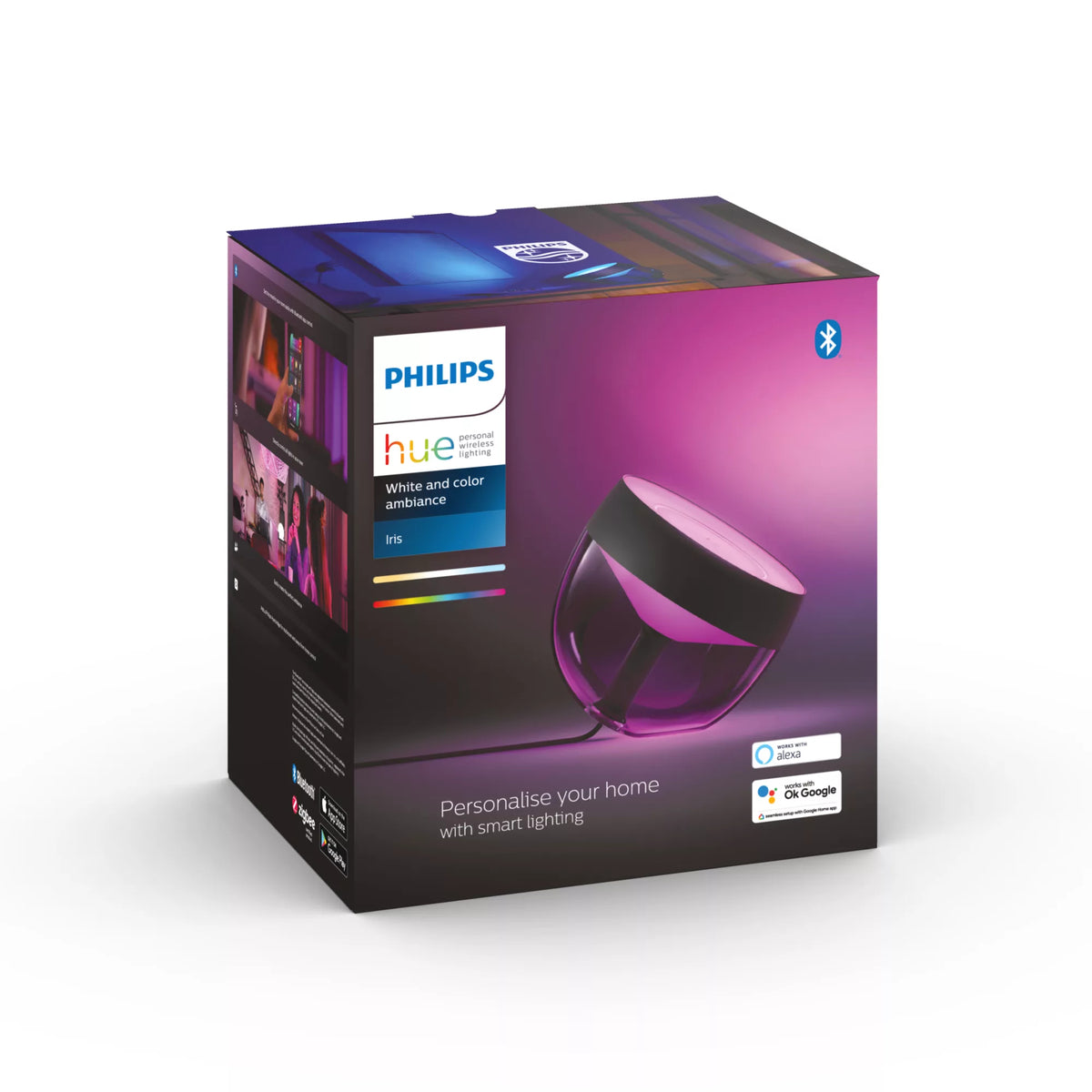 Philips Hue White and Color ambiance Lampe à poser Iris - vue 5