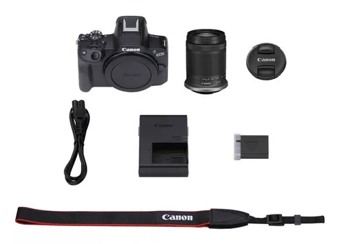 Canon EOS R50 MILC 24,2 MP CMOS 6000 x 4000 pixels Noir