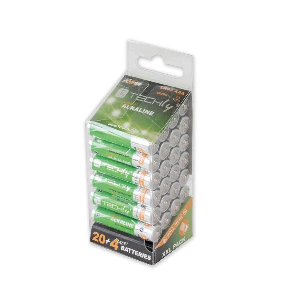 Techly LR03 AAA 1.5V Batterie à usage unique Alcaline