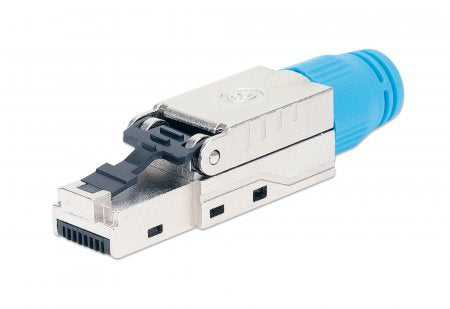 Intellinet 791199 Connecteur RJ45 Mâle, Bleu