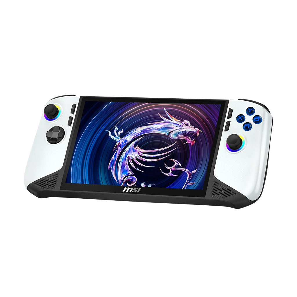 MSI Claw 8 AI+ A2VM-091 console de jeux portables 20,3 cm (8") 2 To Écran tactile Wifi Noir, Blanc