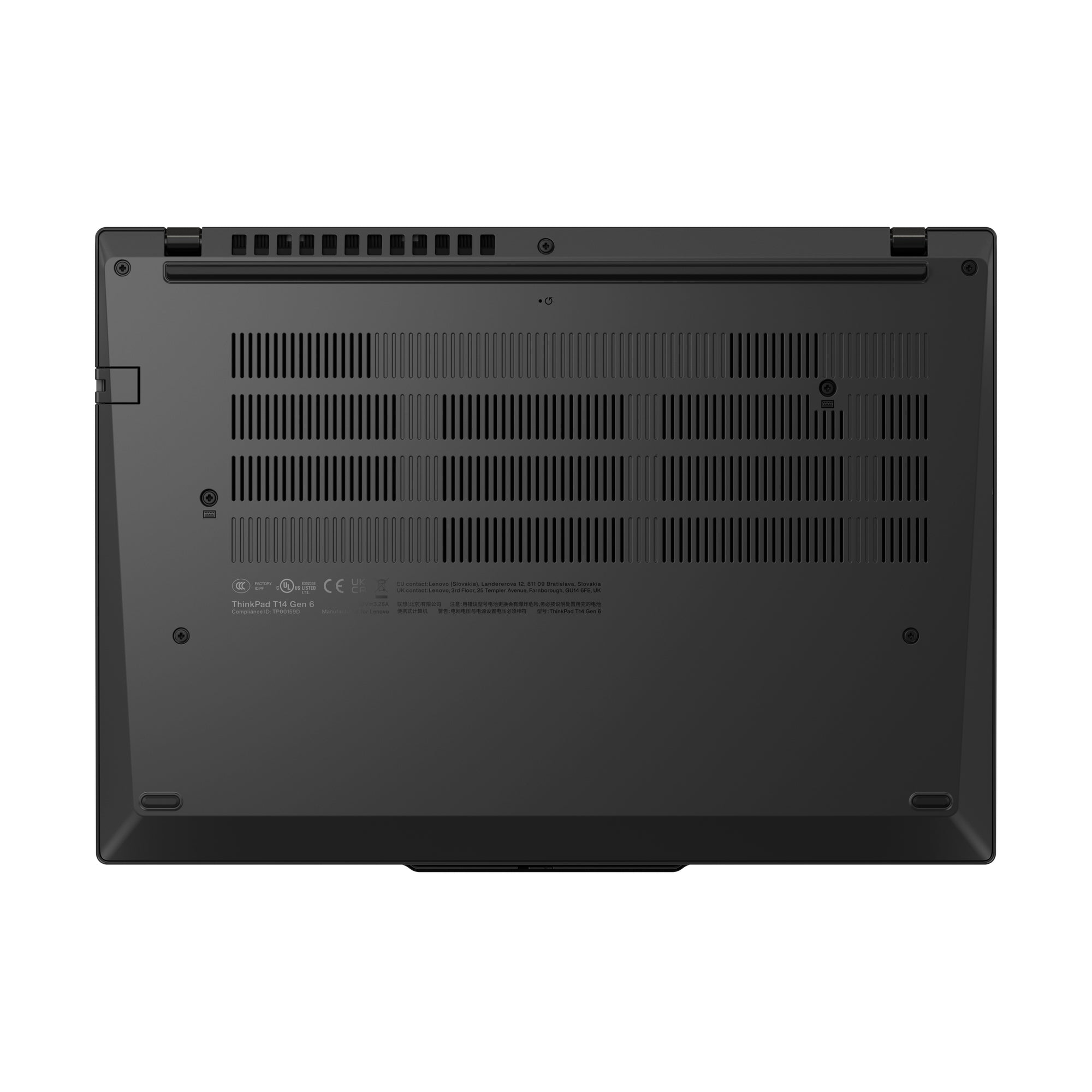Lenovo ThinkPad T14 Gen 6 (Intel) Copilot+ PC Intel Core Ultra 7 258V Ordinateur portable 35,6 cm (14") WUXGA 32 Go LPDDR5x-SDRAM 512 Go SSD Wi-Fi 7 (802.11be) Windows 11 Pro Nordique Noir