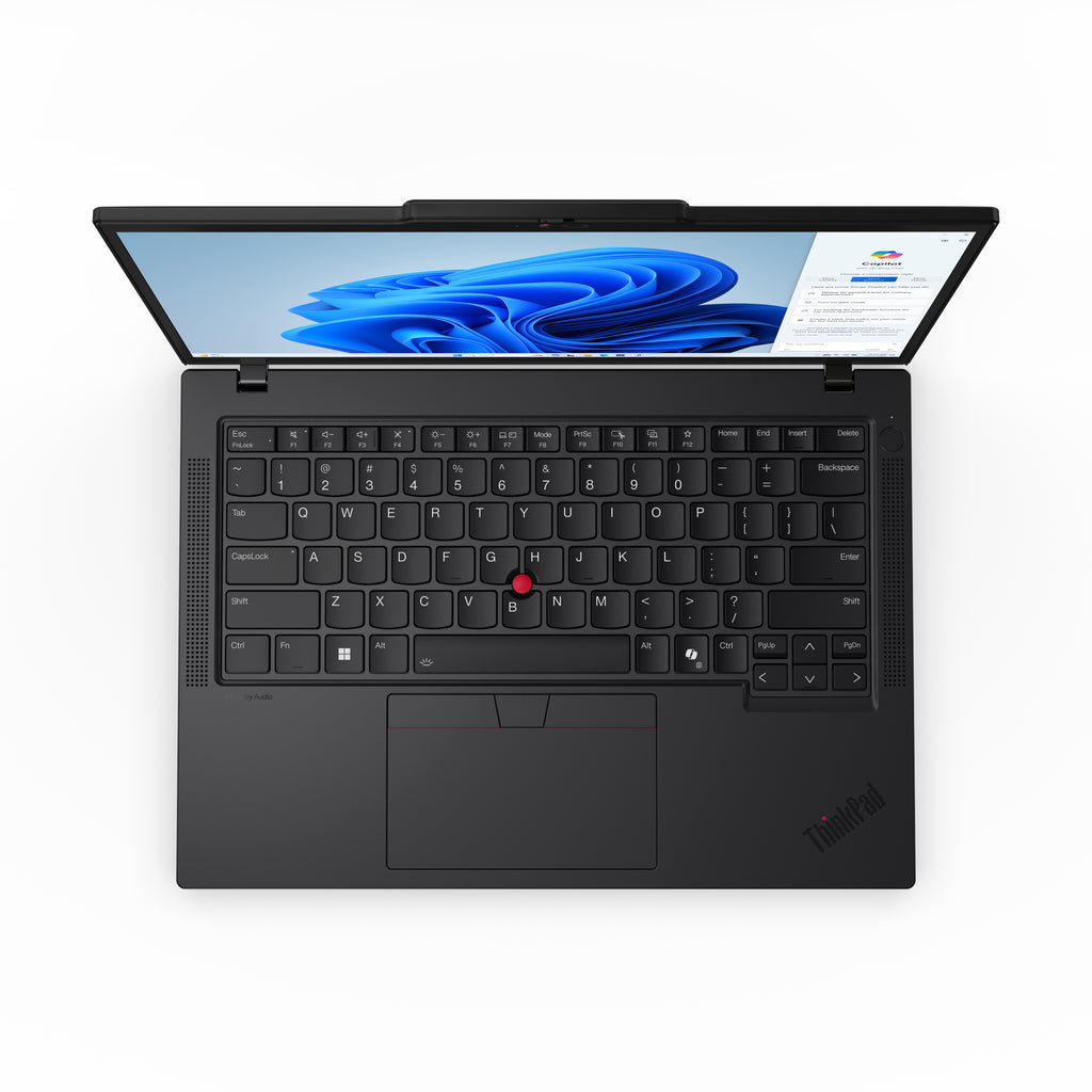 Lenovo ThinkPad T14 Gen 5 (Intel) Intel Core Ultra 7 155U Ordinateur portable 35,6 cm (14") WUXGA 32 Go DDR5-SDRAM 512 Go SSD Wi-Fi 6E (802.11ax) Windows 11 Pro Nordique Noir