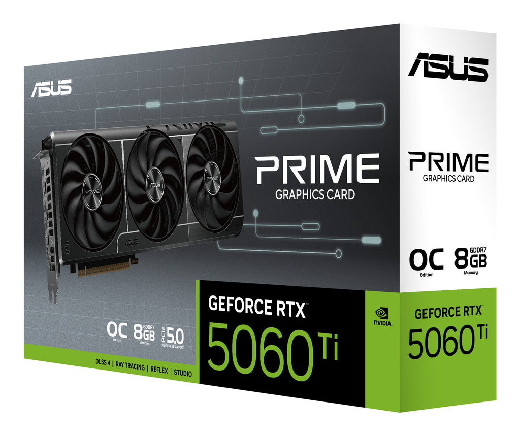 ASUS Prime NVIDIA GeForce RTX 5060 Ti 8 Go GDDR7
