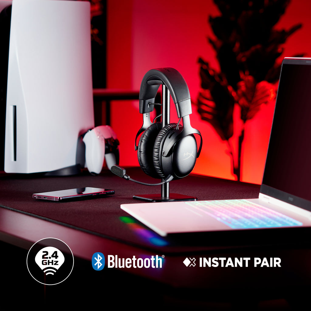 HyperX Cloud III S Sans fil, Casque Gamer, Noir