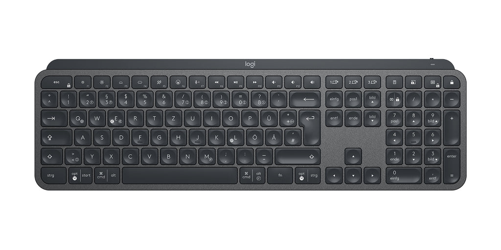 Logitech MX Keys Clavier Sans Fil, Disposition Allemande
