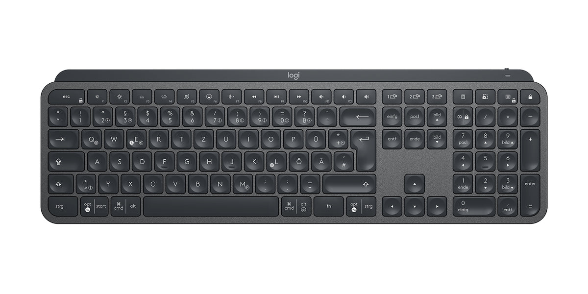 Logitech MX Keys Clavier Sans Fil, Disposition Allemande