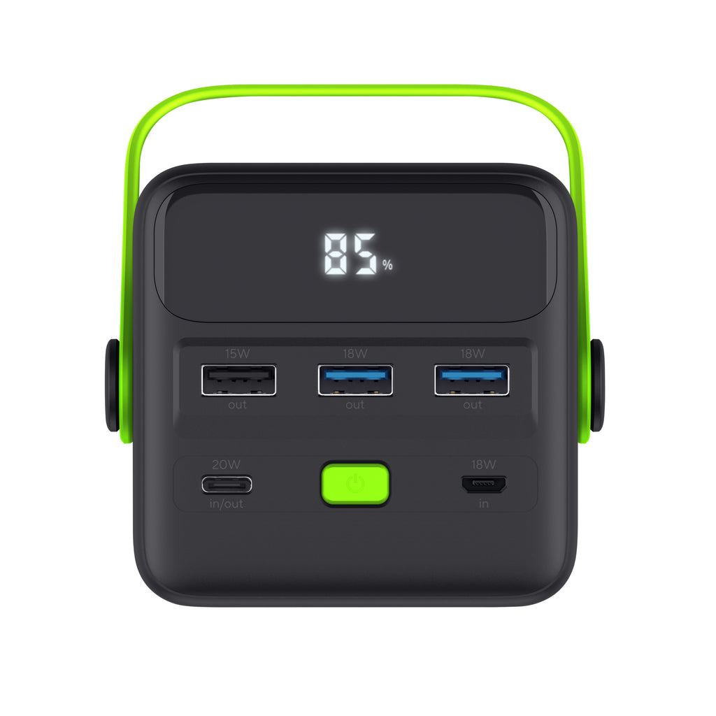 Trust Redoh XXL 50000 mAh Noir, Vert