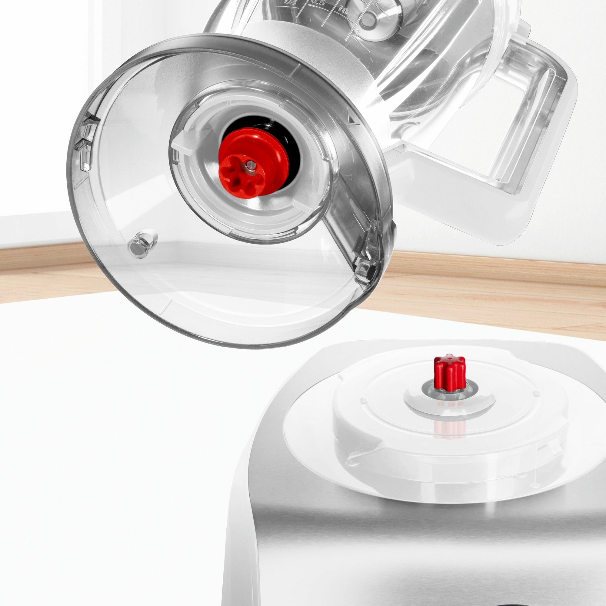 Bosch Bosch MC812S814 robot de cuisine 1250 W 3,9 L Acier inoxydable, Blanc