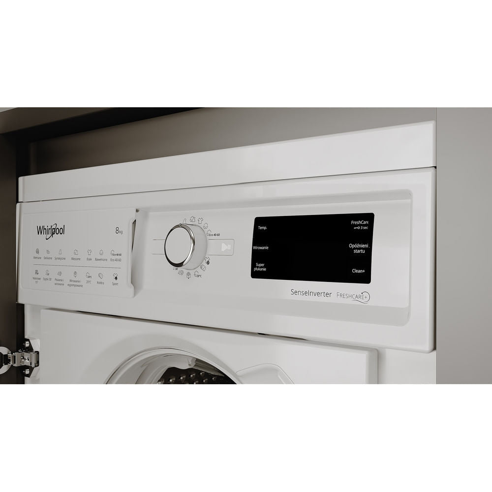 Whirlpool BI WMWG 81485 PL machine à laver Charge avant 8 kg 1351 tr/min Blanc