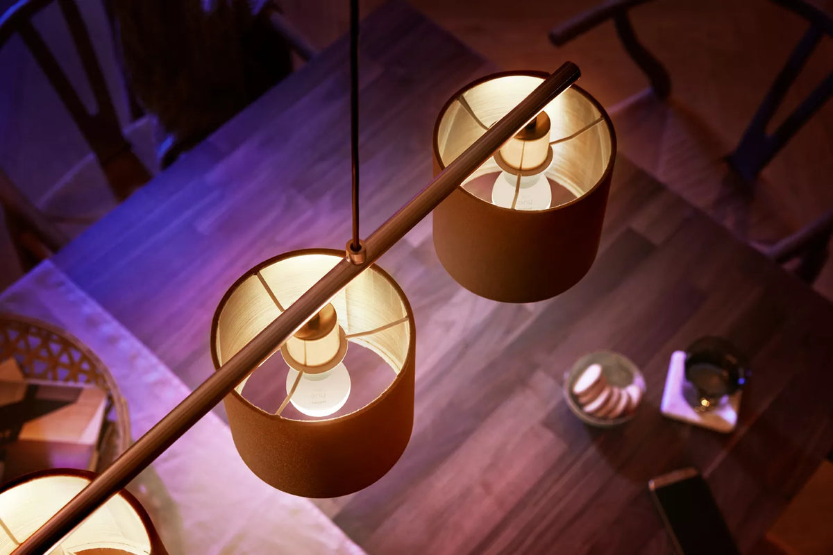 Philips Hue White Pack de 2 sphérique E14