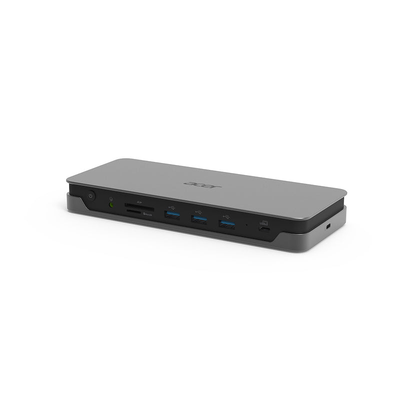 Acer GP.DCK11.01Q station d'accueil Avec fil USB 3.2 Gen 2 (3.1 Gen 2) Type-C Noir