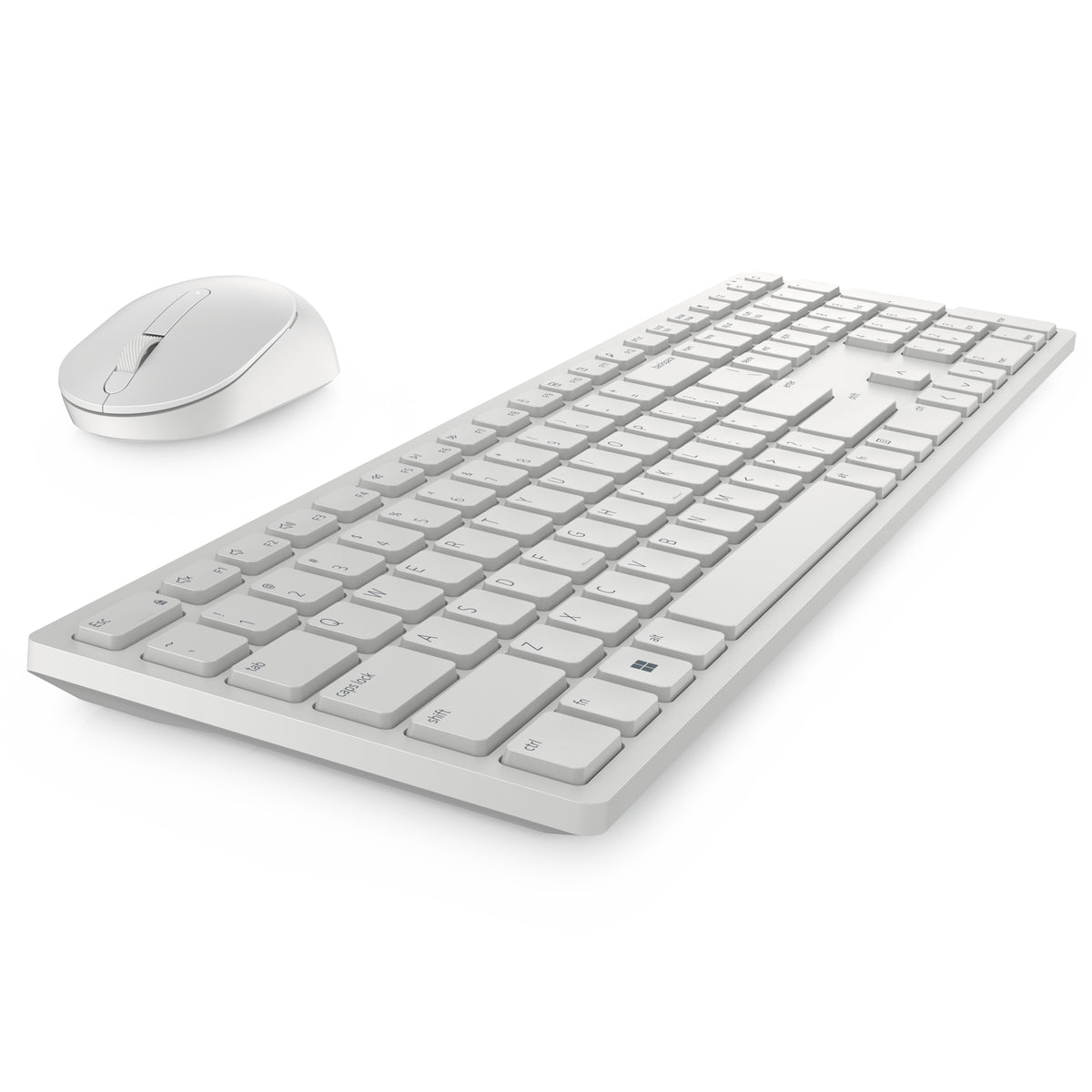 Dell Ensemble Clavier et Souris Pro KM5221W Nordique QWERTY Blanc