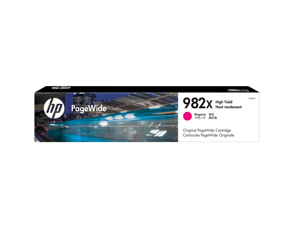 HP Cartouche d’encre magenta PageWide 982X grande capacité authentique