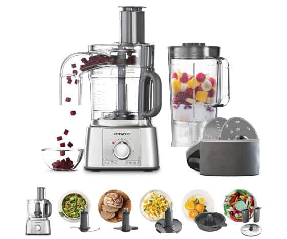 Kenwood MultiPro Express robot de cuisine 1000 W 3 L Argent
