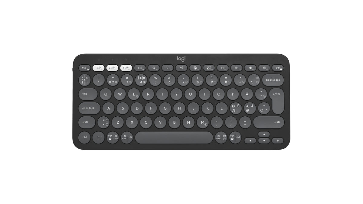 Logitech Pebble Keys 2 K380s Clavier Sans Fil Nordique
