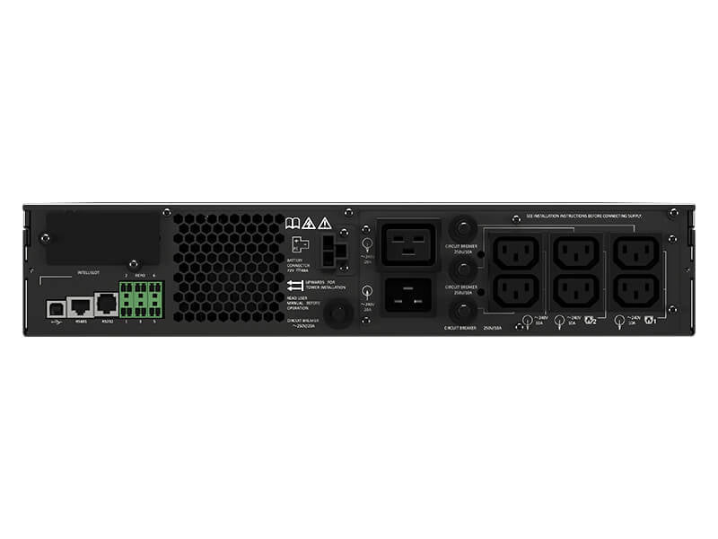 Vertiv Liebert GXT5 alimentation d'énergie non interruptible Double-conversion (en ligne) 3 kVA 3000 W 7 sortie(s) CA - vue 8