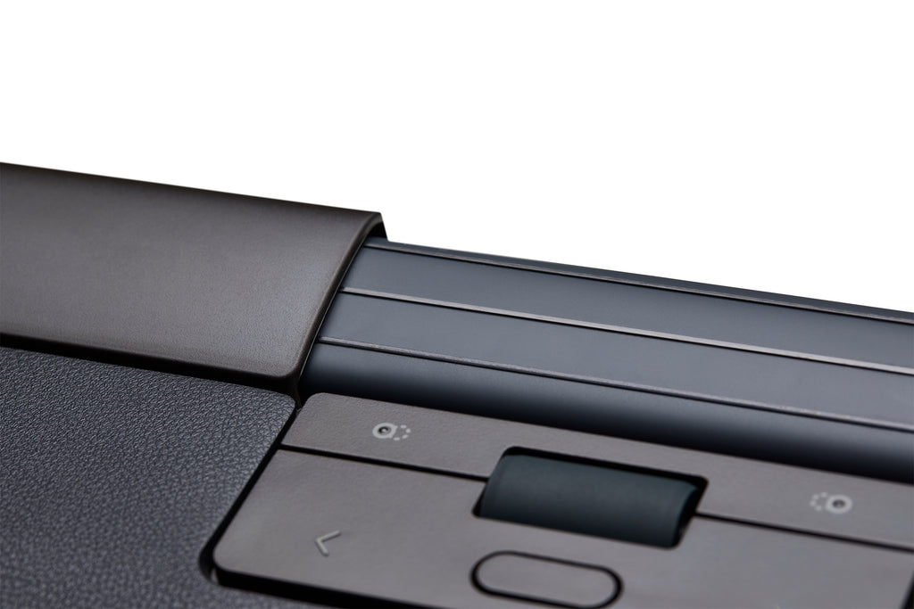 SliderMouse Pro Regular Souris Ergonomique Filaire avec Repose-poignet en Cuir Végan