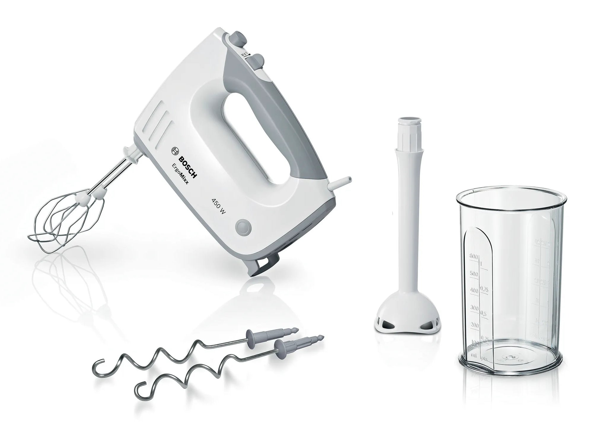 Bosch Bosch MFQ36440 mixeur Batteur à main 450 W Blanc