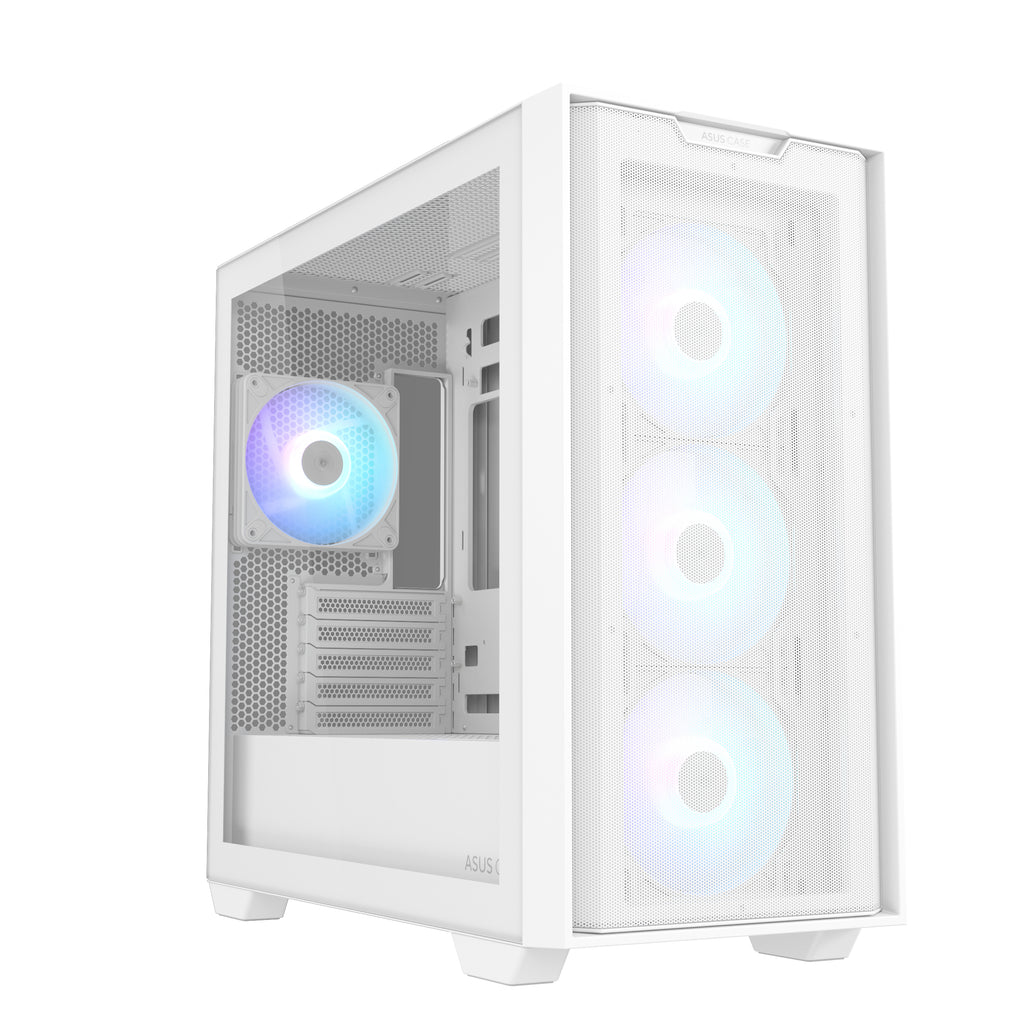 ASUS A21 PLUS Boîtier PC Micro Tower, Blanc