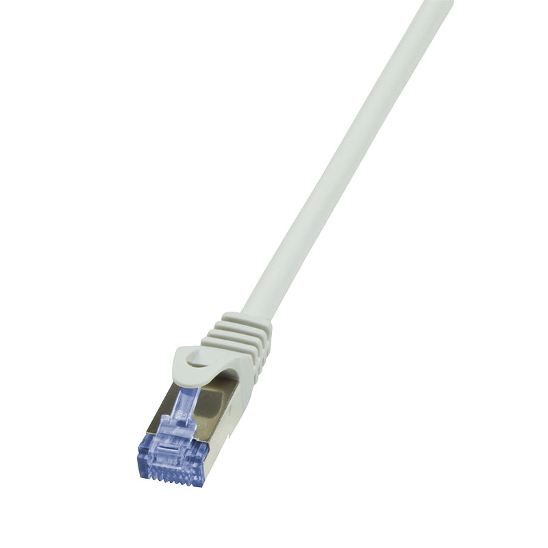 LogiLink PrimeLine Câble Réseau Cat.7 S/FTP 0,25m Gris