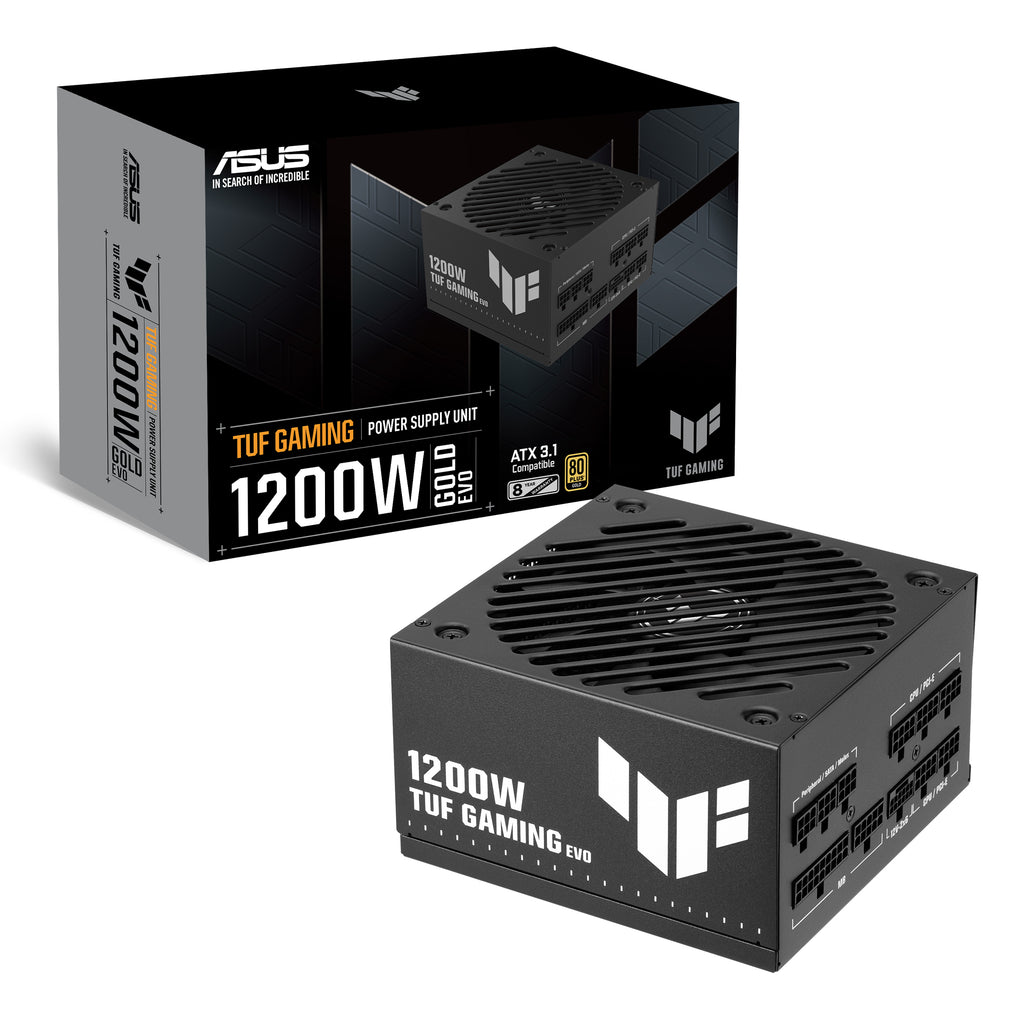 ASUS TUF-GAMING-1200G-EVO unité d'alimentation d'énergie 1200 W 20+4 pin ATX ATX Noir
