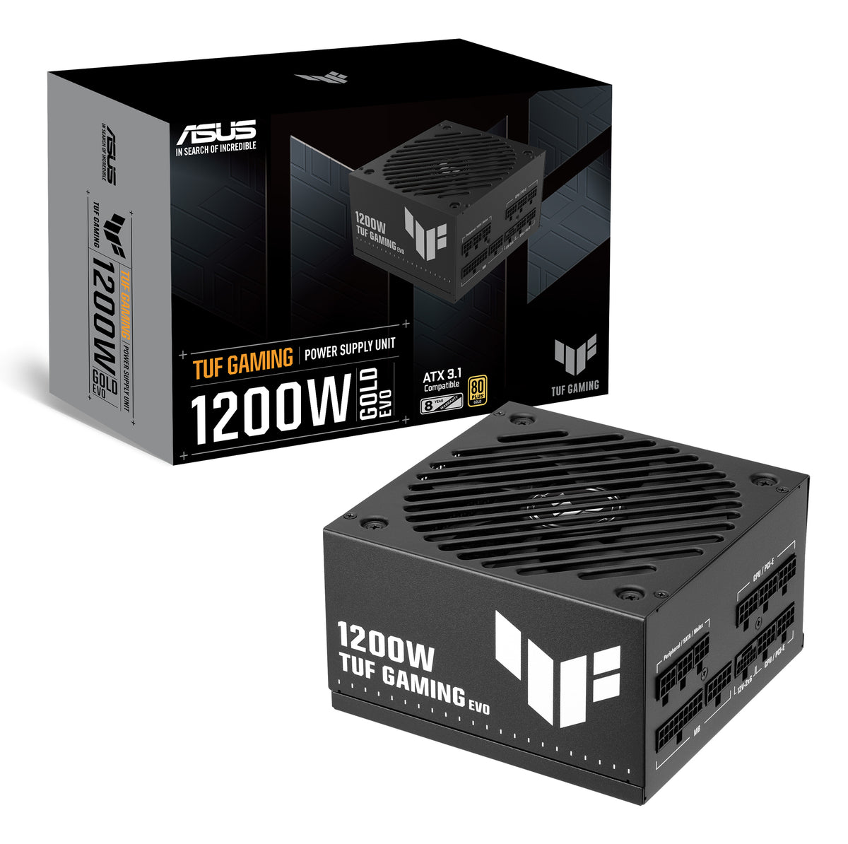 ASUS TUF-GAMING-1200G-EVO unité d'alimentation d'énergie 1200 W 20+4 pin ATX ATX Noir